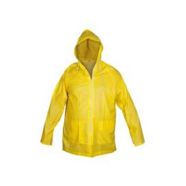 0,14 MM Sarı Kısa Ceket Yağmurluk